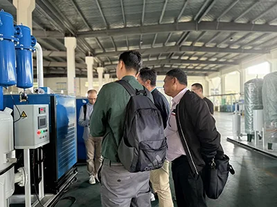 Sistema de nitrógeno de alta pureza apto para uso alimentario para un fabricante de alimentos en Rusia