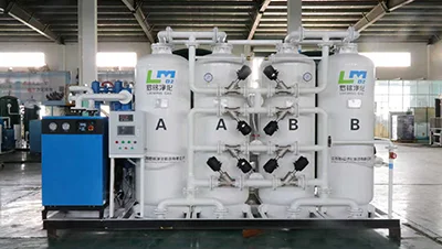 Sistema de generación de oxígeno industrial personalizado